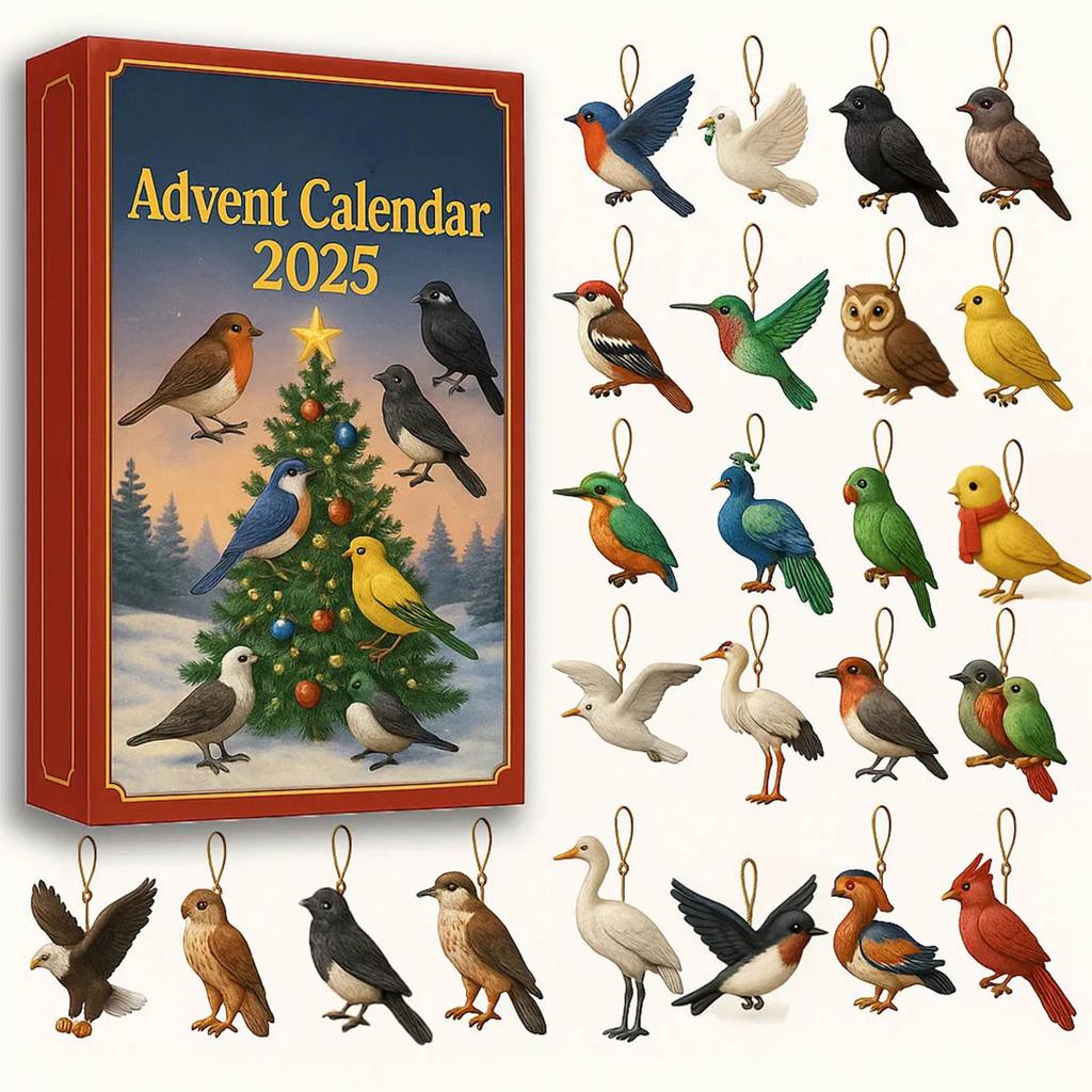 Arrival Calendar Includes 24 Christmas Decorations. Arrival Calendar Christmas Countdown