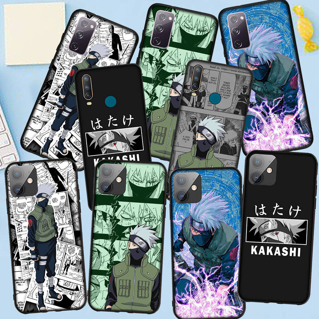 Case for iPhone 17 15 16 Plus Xiaomi Poco X7 X6 F8 F7 C85 C75 C71 Redmi Note 14 12 11 13 Pro Max A4 14C 13C 15C Narutos Silicone Kakashi Hatake Cover