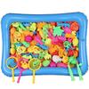 Fishing Game Kit Plastic Party Favors Festival Leisure Entertainment Gathering Gifts for Guests Indoor Outdoor Water Play TMZ