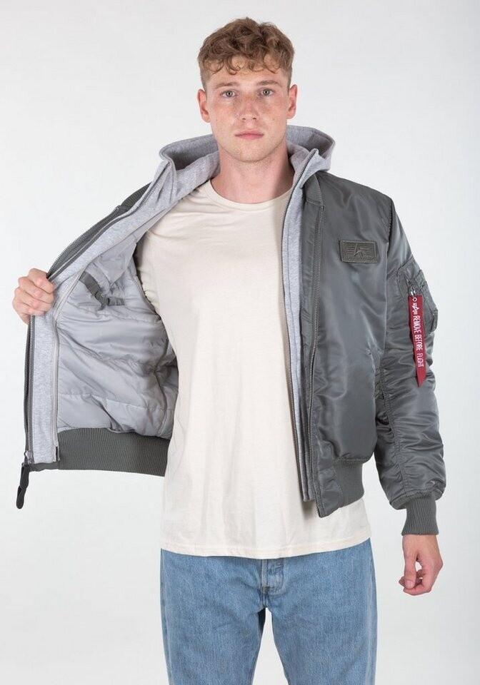 Зимняя куртка Alpha Industries MA-1 D-Tec Hood Bomber Jacket (183110) винтажно-зеленый