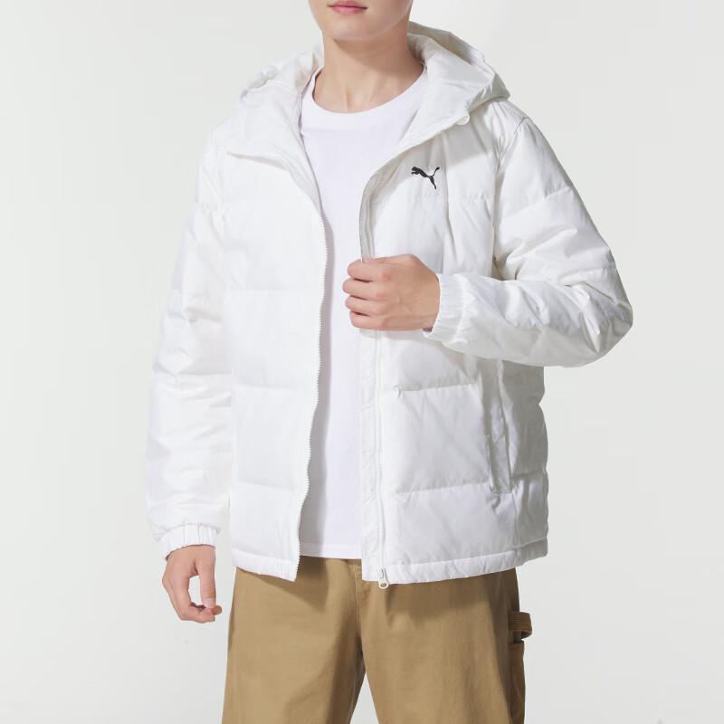 Puma Windproof Outdoor Warm Duck Down Hooded Long Sleeve Down Jacket Men outerwear 692811-02