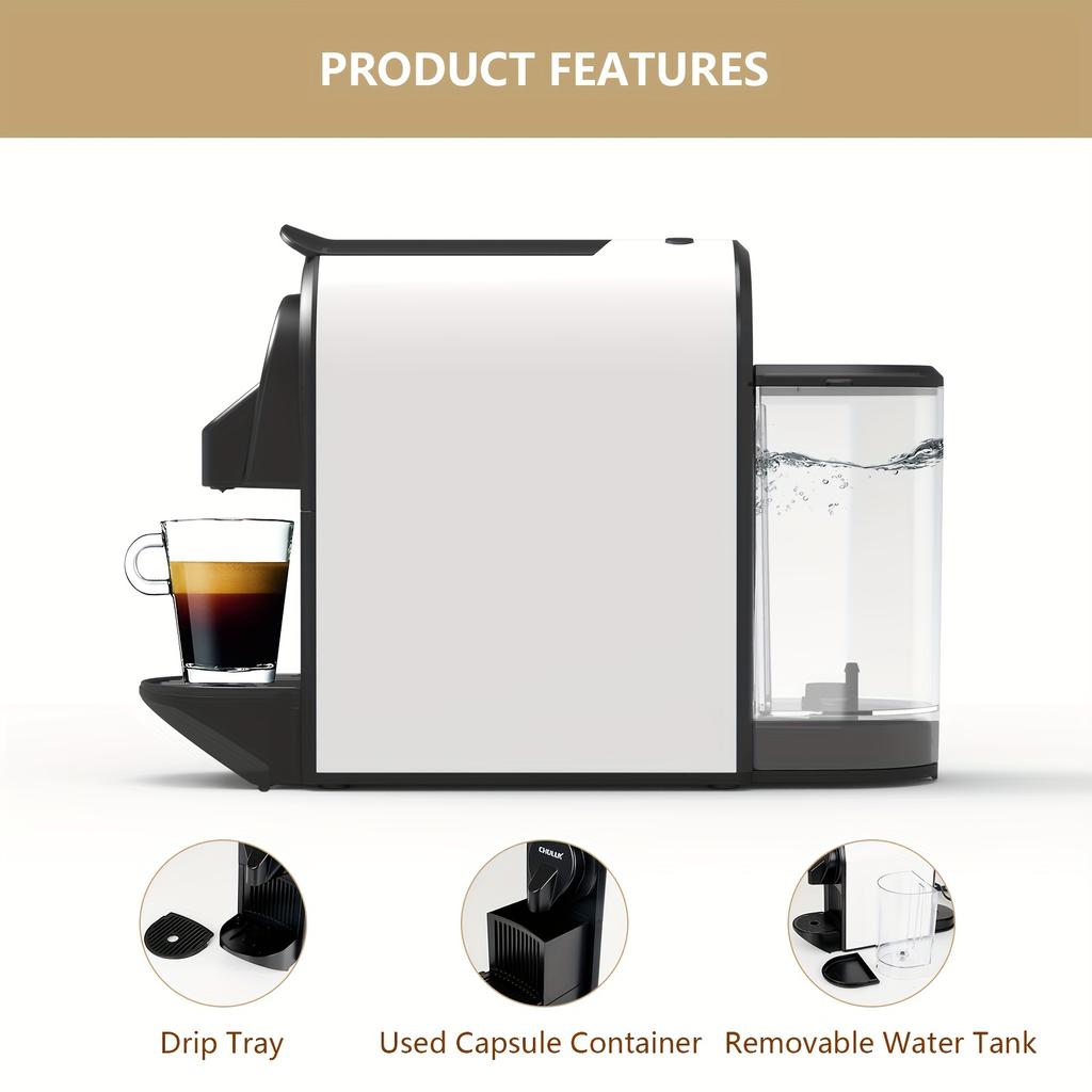 Italian Automatic Capsule Coffee Machine Home Office