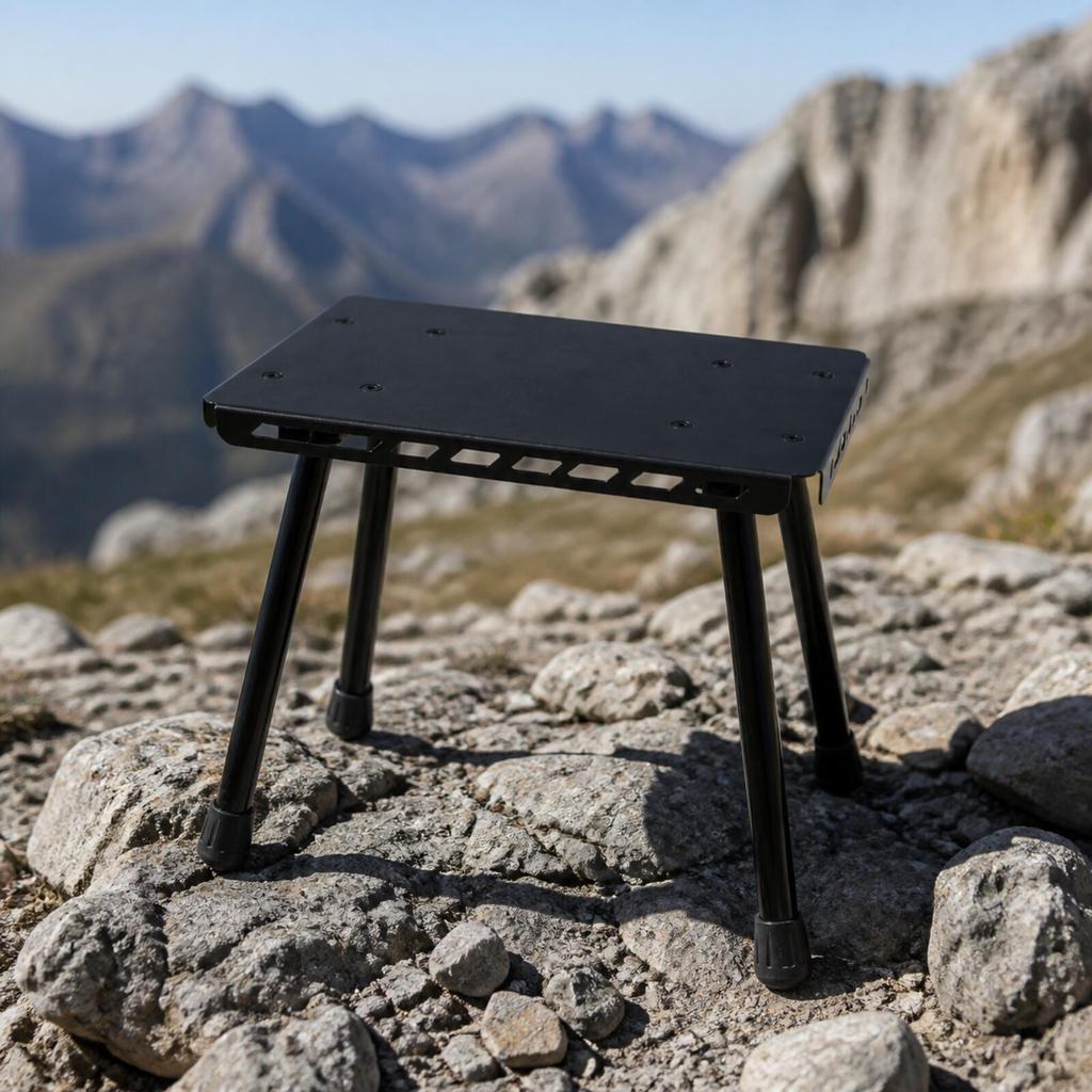 Folding Outdoor Table-Stool Sturdy for Picnics