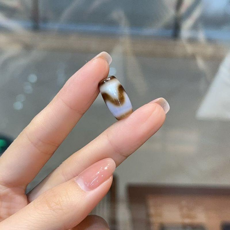 

Агат Дзи Зуб Тигра DIY Аксессуары Ручное Плетение Ручная Веревка Ожерелье Поделки Молитвенные Бусины Браслет Украшение Tiger tooth beads agate