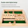 Wooden Flip Board Table Game: Interactive Two-Player Puzzle for Children & Adults