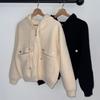 New ArrivalS Open Run Women S Knit Hoodie Jacket With Two pocketS