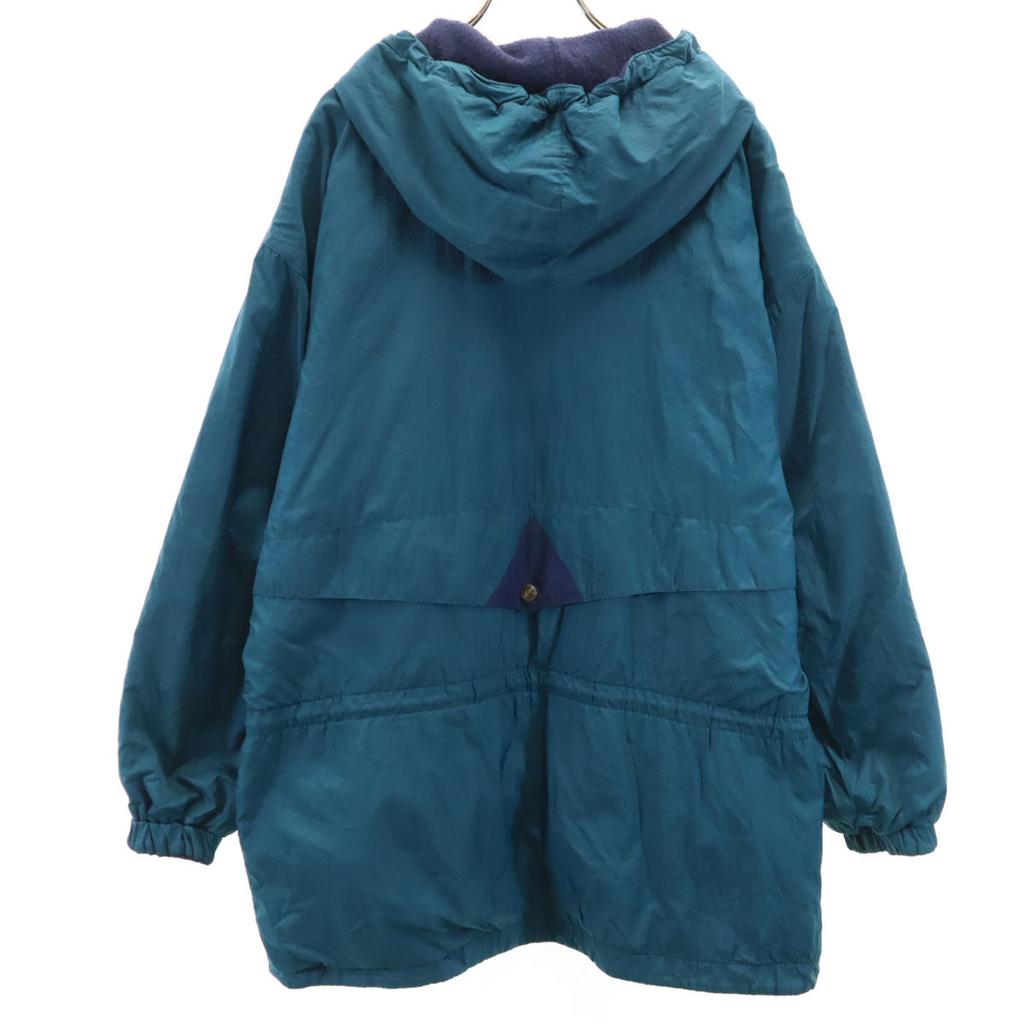 British Mist 90s Old Jacket M Blue Green Reversible Men's Used