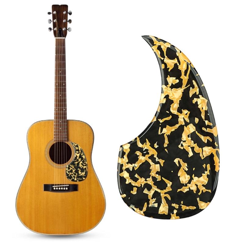 PVC Guitar Pickguard Self Adhesive Scratch Plate Acoustic Guitar AntiScratch Guard Plate Musical Instrument Accessories