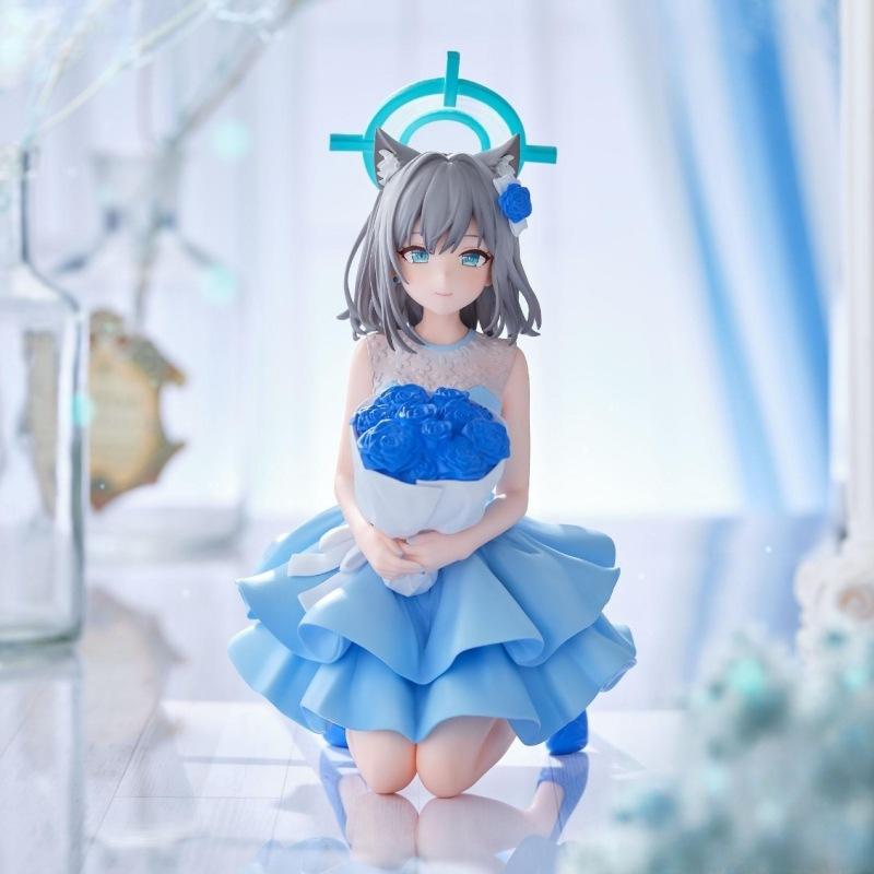 13cm Blue Archive Takanashi Hoshino Sunaōkami Shiroko Model Action Figure Toys Gift