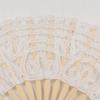 Hand Held Embroidered Folding Fan European Style Dance Fan Royal Vintage Lace Hand Fan  Ladies