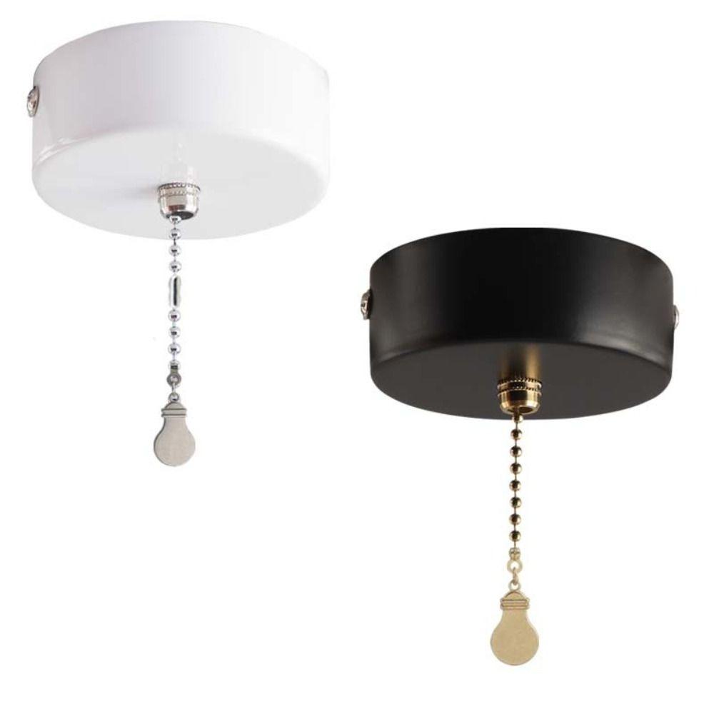 5/30/50/100cm Chain Ceiling Light Switch Convenient Light Control Bathroom Light Switch Home Use