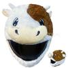 Motorcycle Plush Helmet Cover - Three-Eye Elk, Pumpkin, Rabbit Balaclava