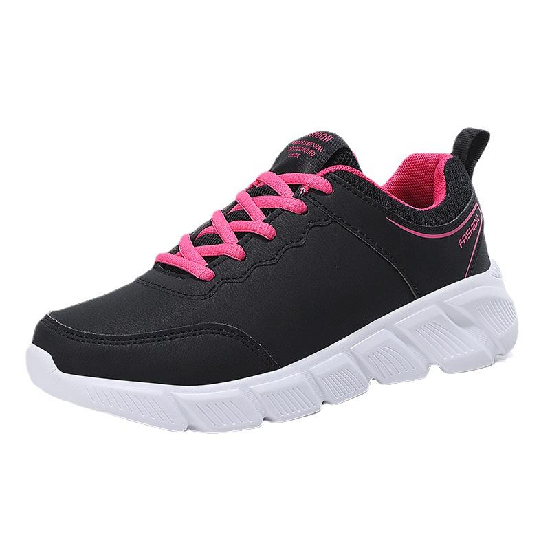 Sneakers in Pelle da Donna - Scarpe Casual Versatili per Tutte le Stagioni, Disponibili in Taglie Forti per Coppie