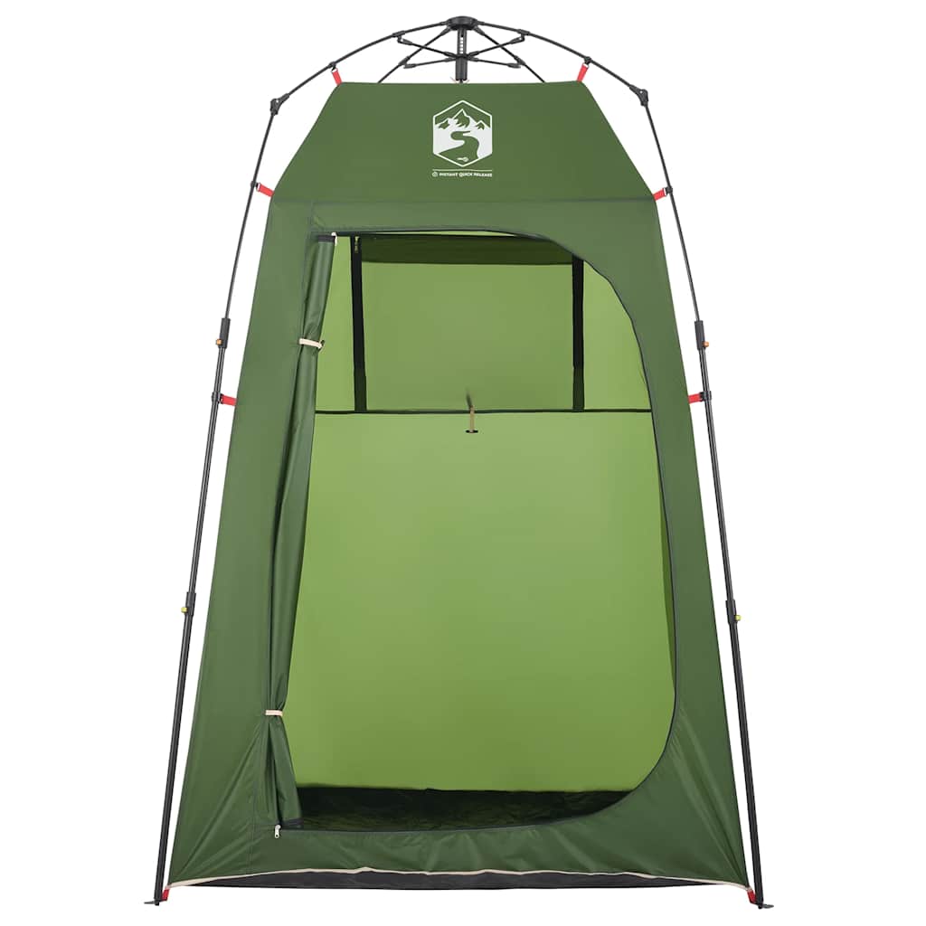 Vidaxl Tenda Doccia, Verde, Rapido da Montare, Impermeabile