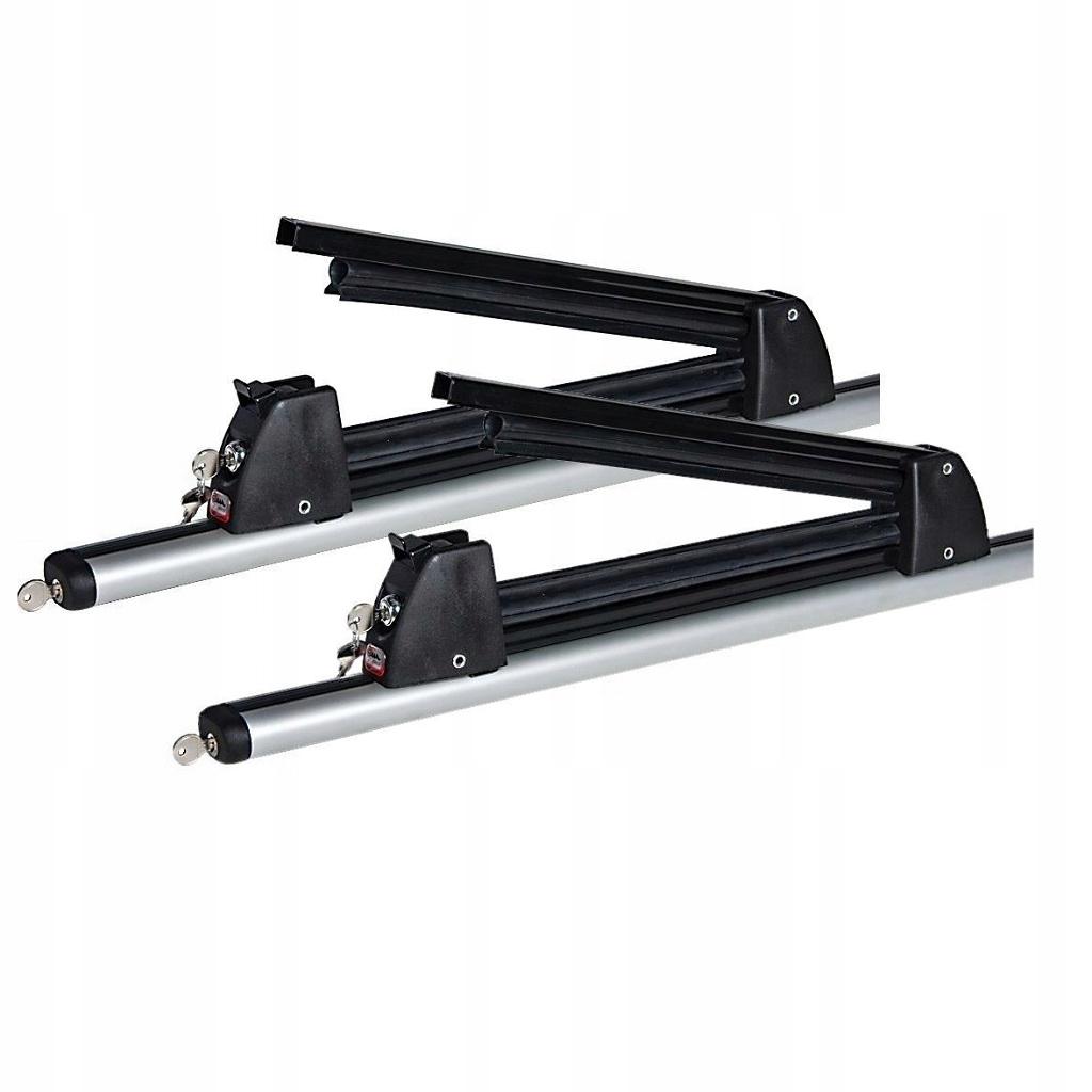 Ski Rack for 3 Pairs of Skis Ski Holder for 2 Boards AMOS SKI LOCK Aluminum