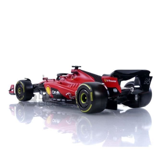 Voiture Miniature de Collection - BBURAGO - FERRARI F1-23 - 1/18 - Rouge / Noir - Saison 2023