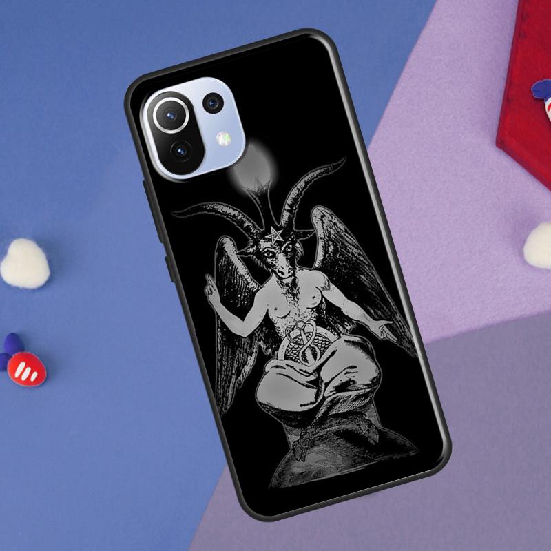 Gothic Witch Satan Case For POCO X5 X3 F5 Pro F3 F4 X4 GT M5s C40 Cover For Xiaomi 13 12 Lite 11T 12T Pro 12X