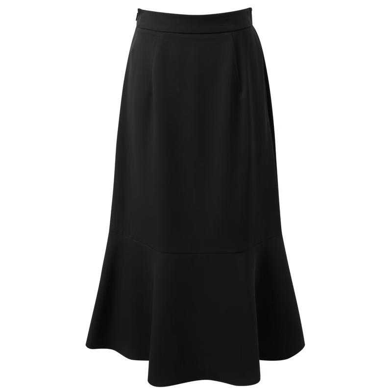 

Sancai Plus Size High-Waist Fishtail Long Skirt L