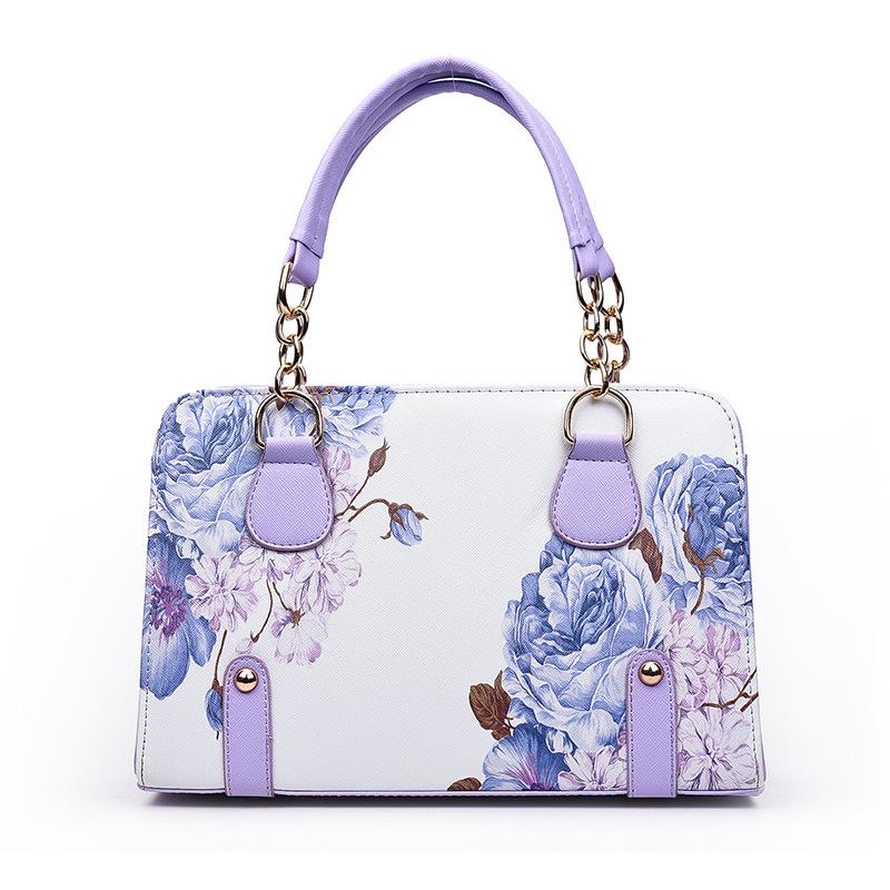 New Trend Printed Shell Bag Fashion Women's Bag One Shoulder Oblique Cross Handheld Women's Bag