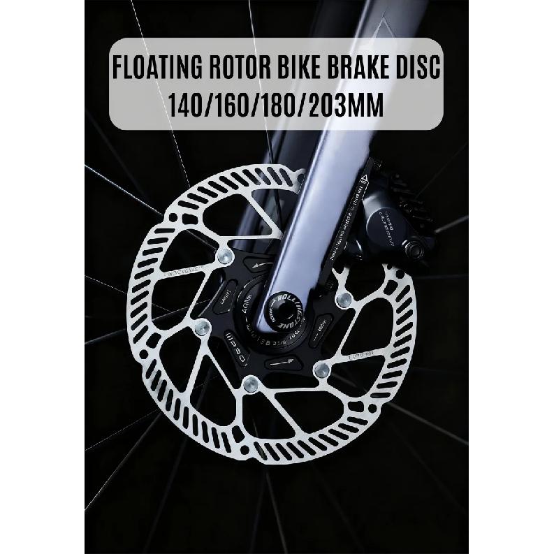 IIIPRO Centerlock Disc Brake Rotor Ultra-Light Road Bicycle Brake Disc Heat Dissipation Hydraulic 140/160/180/203mm Disc Rotor