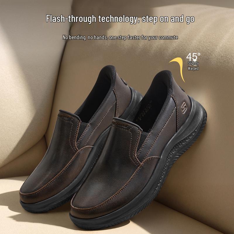 Skechers Men's Slip-On Business Casual Shoes 205732