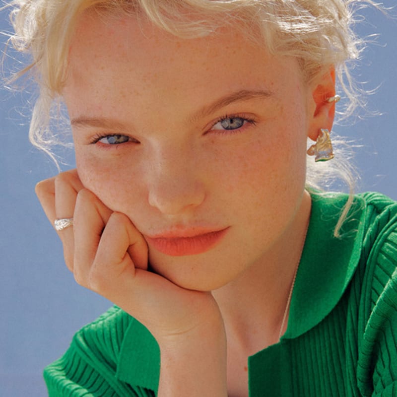 

ACOOPU Aina Earrings (925 Silver) Gold