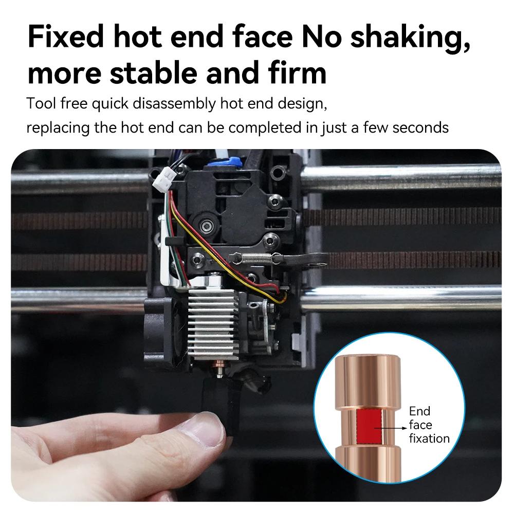 For Anycubic Kobra S1 Hotend Ceramic New Upgrade Hotend For Kobra S1 Combo Head S1C 3d Printer 24V 48W 200K Rapid Heating 300℃