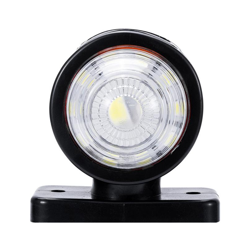 1/2Pcs Three Sides Led Side Light Outline Truck Lamp 12 24V For Car Trailer Lorry 25Led Side Marker Light Indicator Rear Lamp