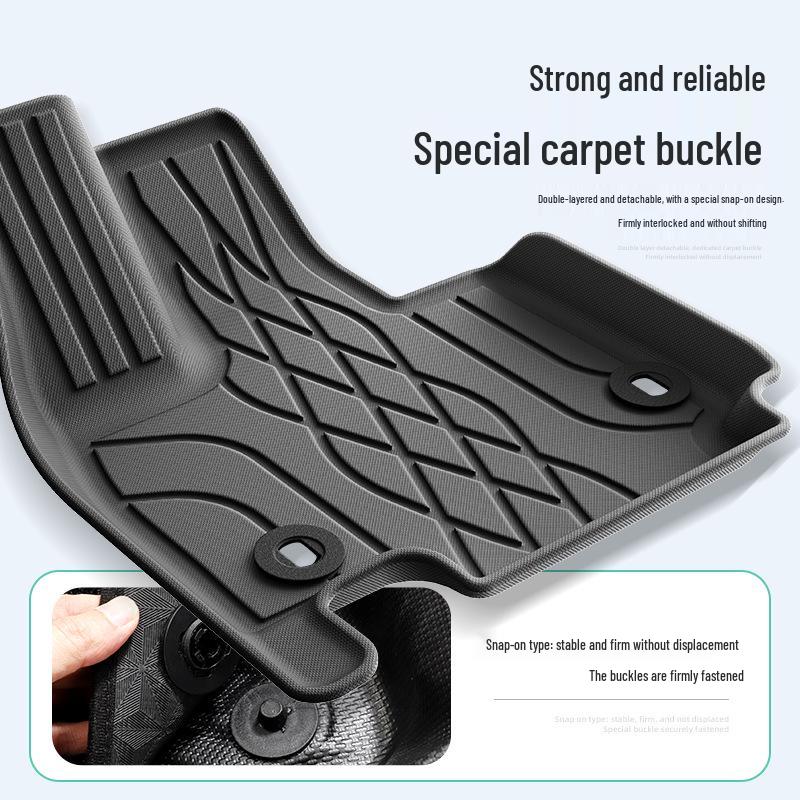 ZEEKR LS9 Car Custom TPE Floor Mats: Fits 26 Models, All-Weather Seat Back & Trunk Mats