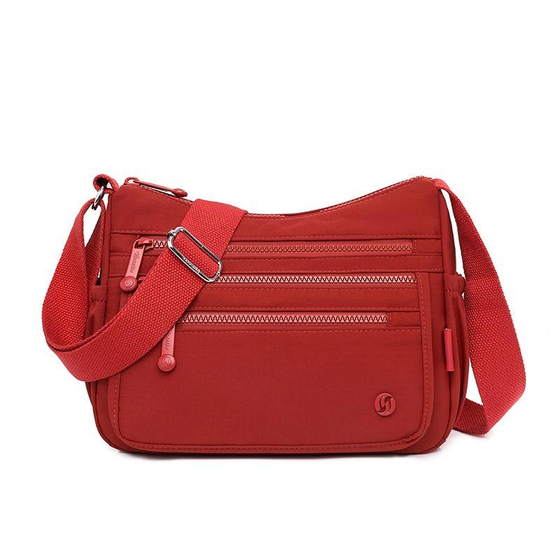 

Women s messenger bag travel nylon fashion lightweight shoulder bag women s large capacity travel multi-layer simple medium mother