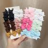 4/10/12Pcs Grosgrain Ribbon Hair Bows With Clip For Cute Baby Girls Colorful Hair Clips Hairpins Barrettes Kids Hair Accessories Quality