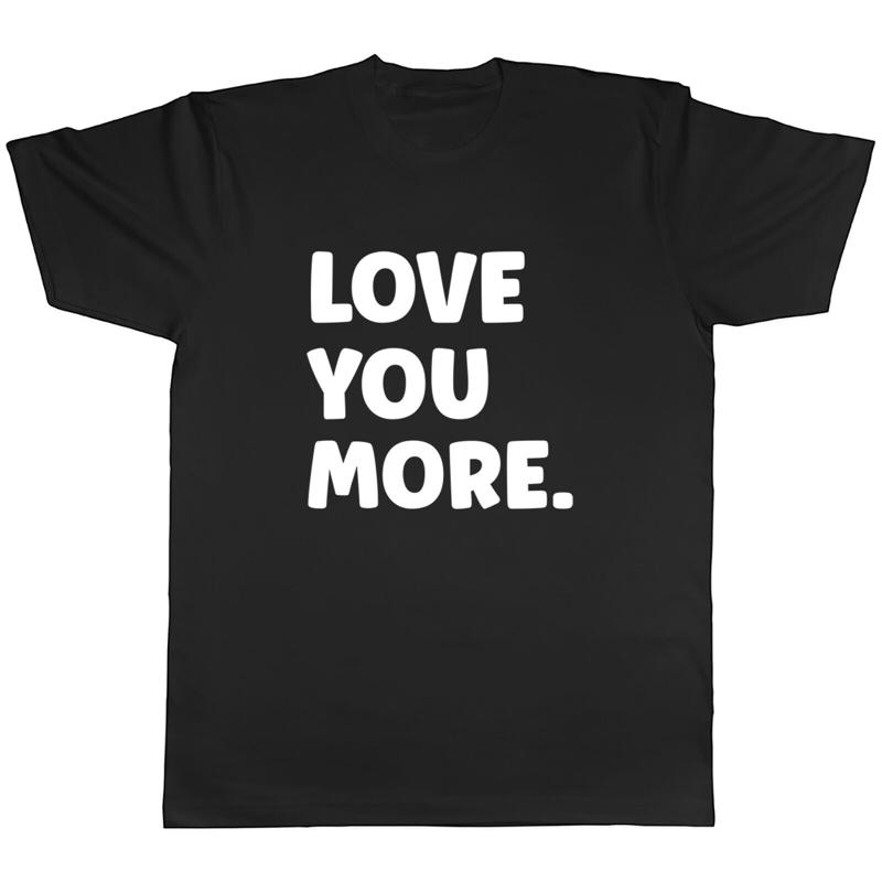 T aime plus T-shirt unisexe pour hommes S