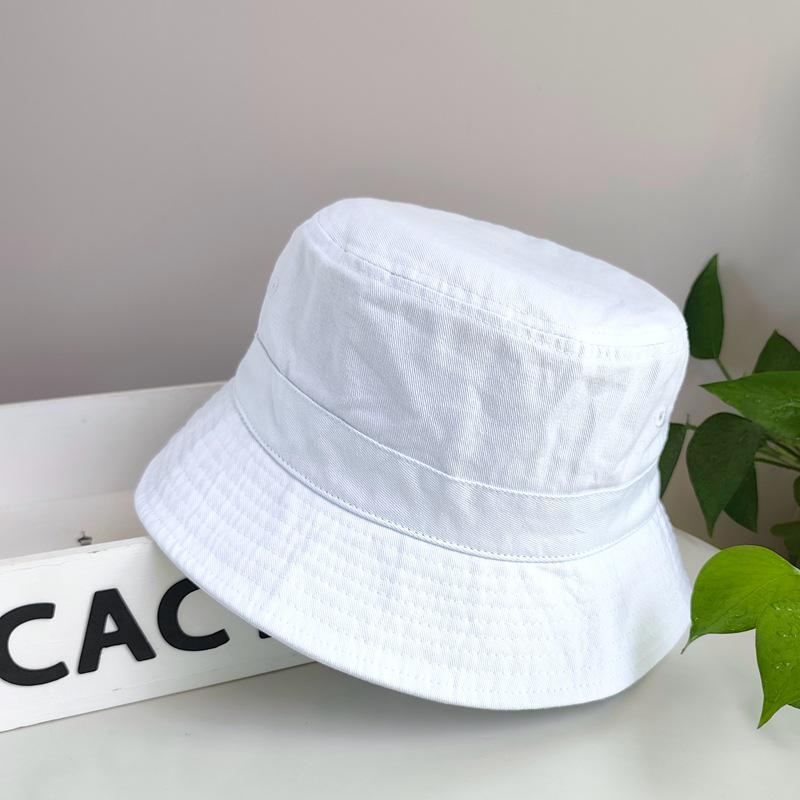 2025 Washed Grey Fisherman Bucket Hat - Women's & Men's Plus Size, Large Head Circumference, Autumn Sun Hat