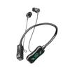 Ultra-Long Battery Life Bluetooth Neckband Headphones: High-Quality Sound, Dual-Mode, Universal for Live Streaming & Sports.