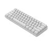 61-Key Mini Mechanical Keyboard with Three-Mode Wireless Bluetooth, Red Tea Switch for Laptop Gaming & Office