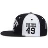 Baseballkappe für Männer und Frauen mit verstellbarem Riemen und Buchstabenmuster für Streetwear-Mode