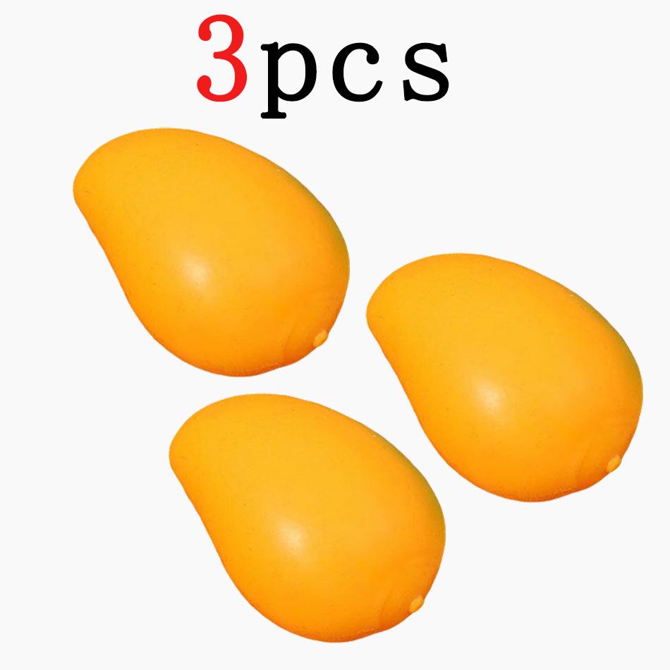 1-5Pcs Stress Relief Toy Mango Squishy Ball Super Slow Rebound Decompression Fidget Butter Toy Anxiety Relief Wholesale