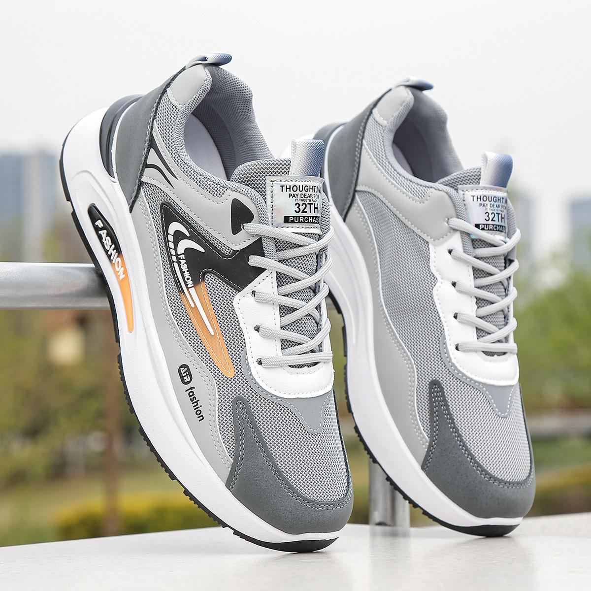 Spring and summer new mesh shoes ultra-light, breathable, deodorant and wear-resistant sports shoes ins casual 38