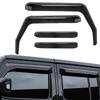 Car Side Window Wind Deflectors Vent Visors Sun Wind Rain Shield for Jeep Wrangler JL Unlimited 18-20 JK 07-18