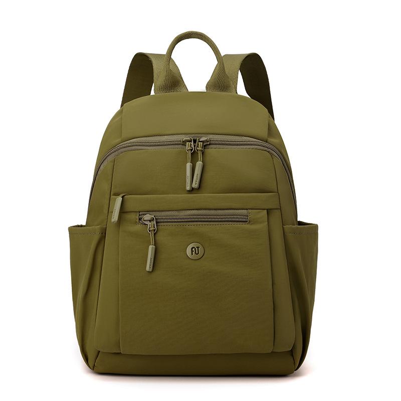 Schoolbag Trendy Oxford Cloth Backpack 1011 New Student Large Capacity Lightweight Cloth Women's Bag Wear-resistant Waterproof Travel Backpack