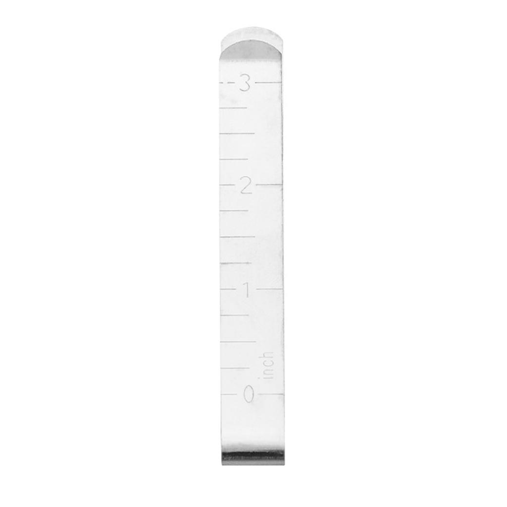 Hemming Clips Marker Sewing Clips Measurement Ruler Stainless Steel Marking Sewing Supplies Accessories