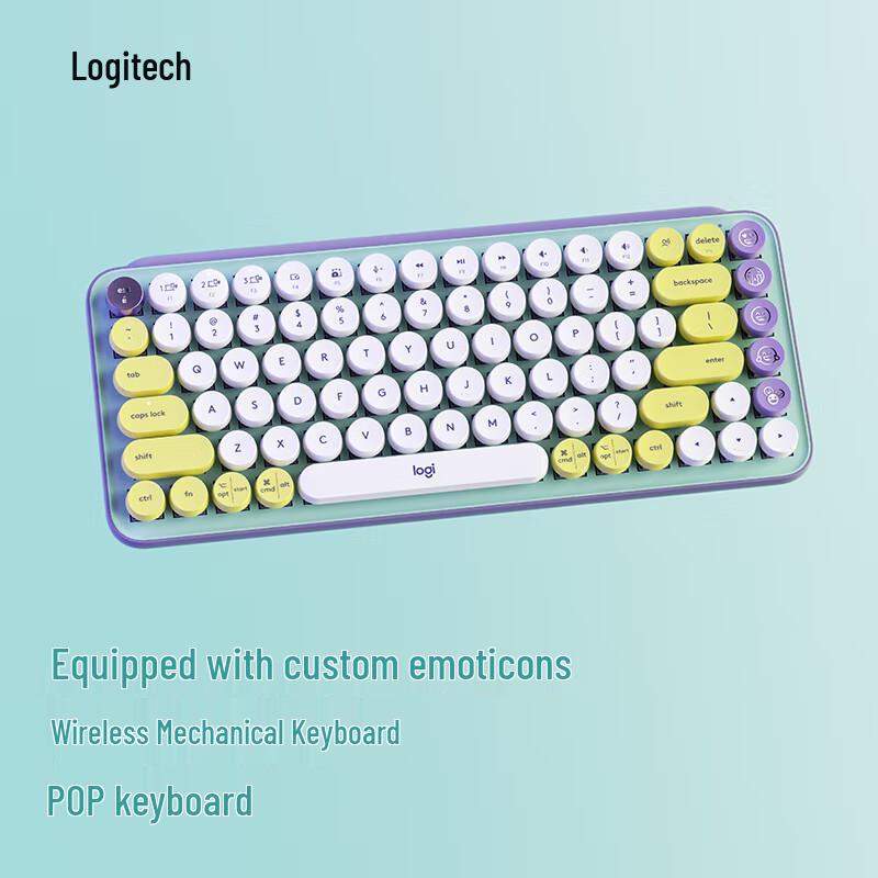 Logitech POP KEYS Drahtlose Mechanische Tastatur