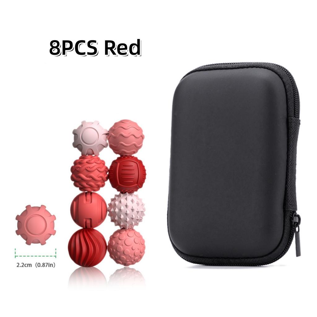 Palline Magnetiche Giocattolo Fidget, Palline ad Attrazione con Texture Sollievo dallo Stress Giocattoli Sensoriali per Autismo ADHD, Giocattoli Fidget da Scrivania