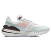 Scarpe da Corsa Li Ning Antiscivolo, Resistenti all'Abrasione, Leggere, Basse, da Donna, Bianco Blu AGCR184-2
