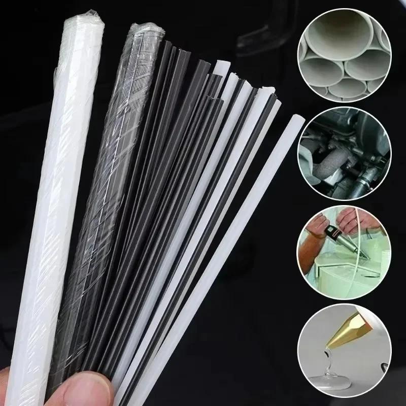 Plastic Welding Rods for Car Bumper Repair Tools Hot Air Welder Machine Gun Black/White Length 20cm Auto Body Repair Tools