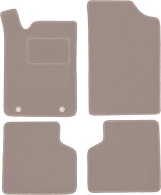 Beige Velours-Fußmatten für: Citroen Xantia X1 / X2 Kombi, Kombi, Schrägheck (1993–2001)