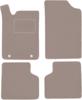 Beige Velour Floor Mats For: Citroen Xantia X1 / X2 Break, Station Wagon, Liftback (1993-2001)