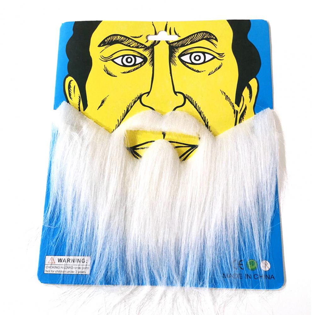 Lustiger falscher Schnurrbart Wiederverwendbar Dekorieren Neuheit Cosplay Falscher Bart Fotokabinen-Requisiten Kostümparty Bärte Schnurrhaar