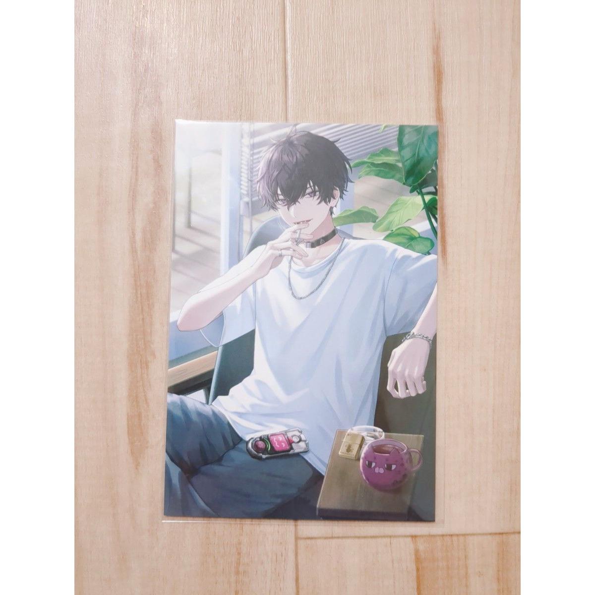 Used Nijisanji ZIPPO collaboration postcard