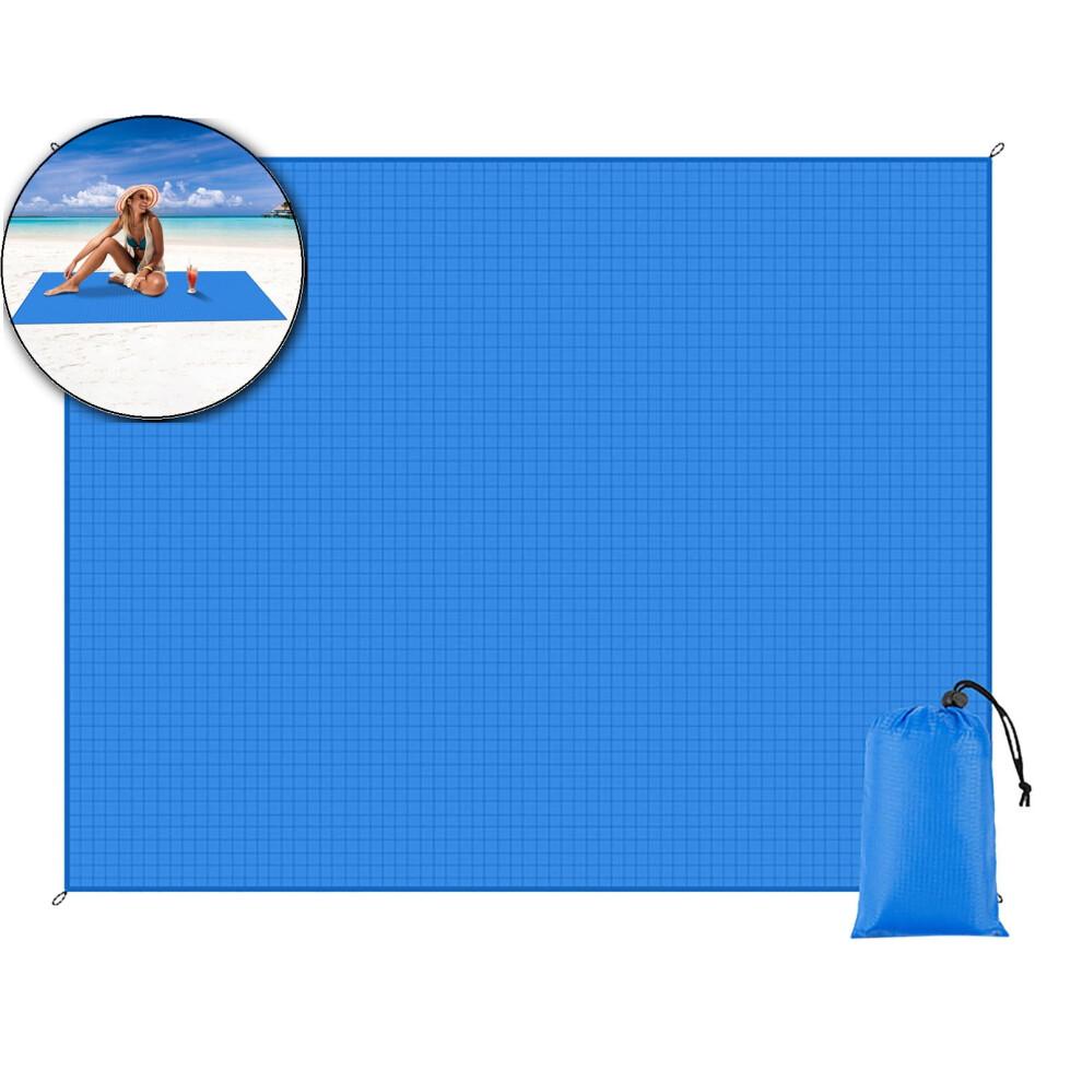 Couverture de pique-nique imperméable, Tapis de plage anti-sable, Grand tapis de camping d'extérieur pour voyages en famille, utilisation plage jardin